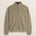 Maglione Full Zip in Lambswool  fronte - Sand
