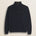 Maglione Full Zip in Lambswool  fronte - Navy Blue