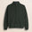 Maglione Full Zip in Lambswool Mouliné  fronte - Olive Night