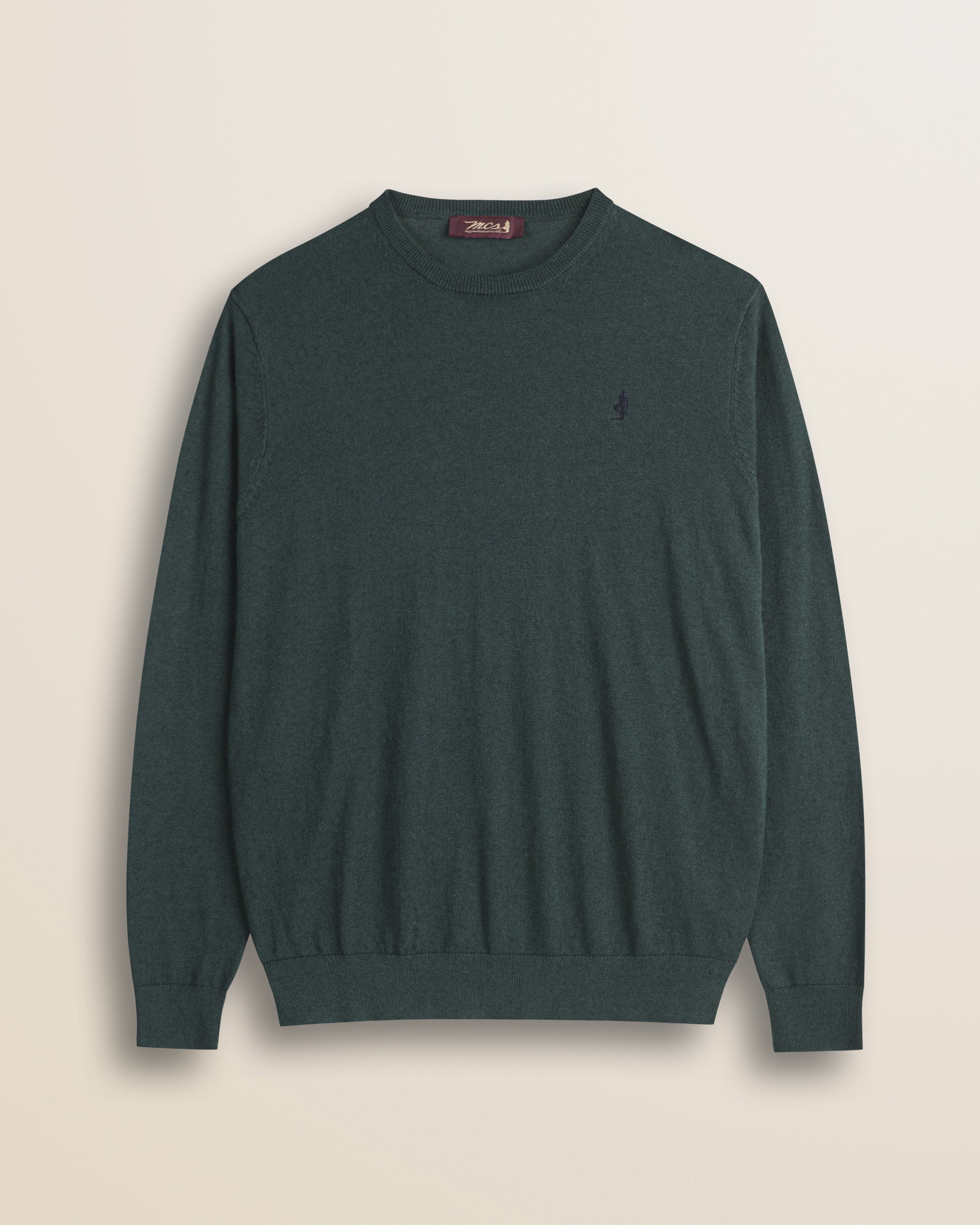 Maglia Girocollo in Cotone e Lana  fronte - Ponderosa Pine