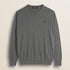 Maglia Girocollo in Cotone e Lana  fronte - Grey