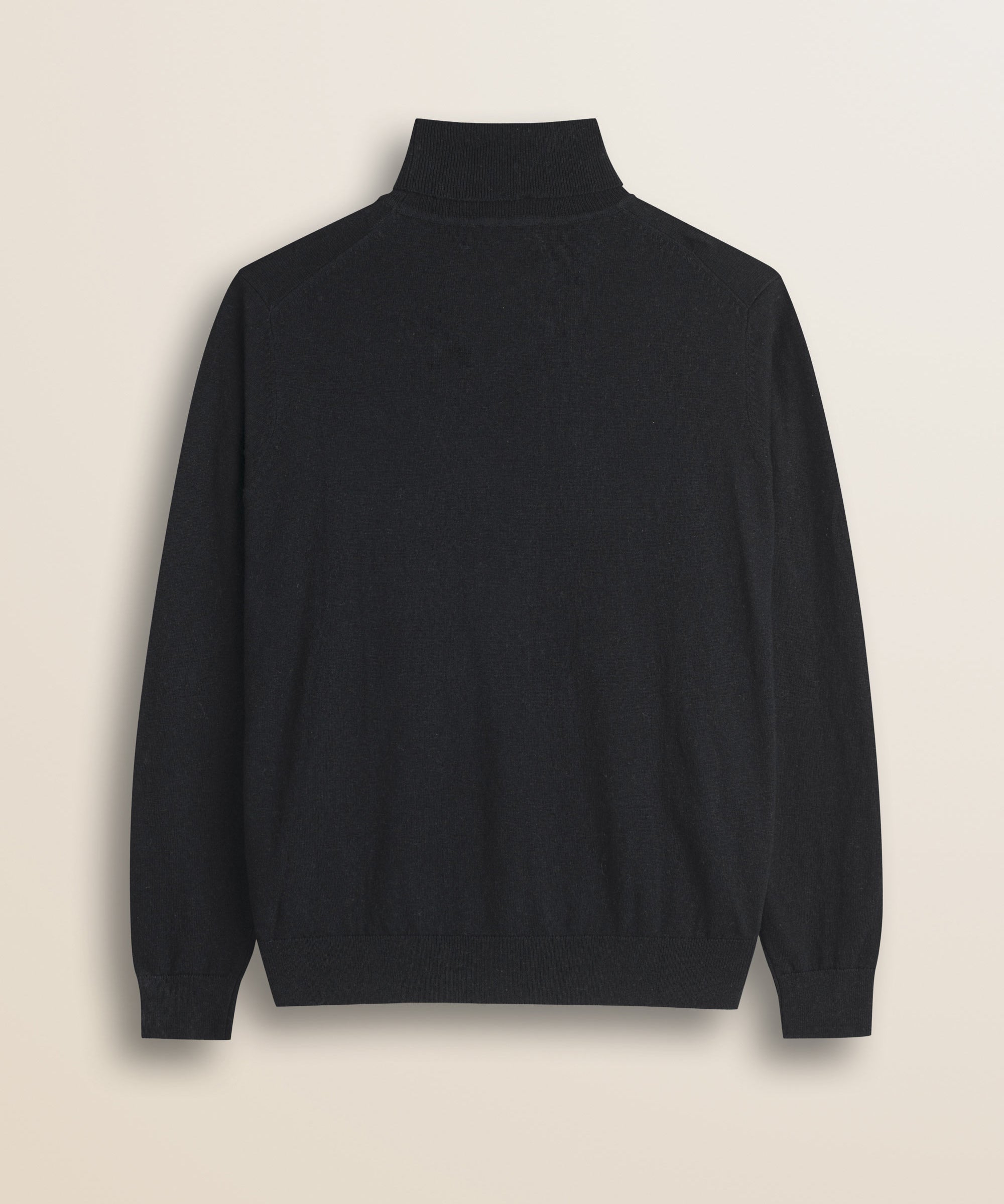 Dolcevita in Cotone e Lana  retro - Black
