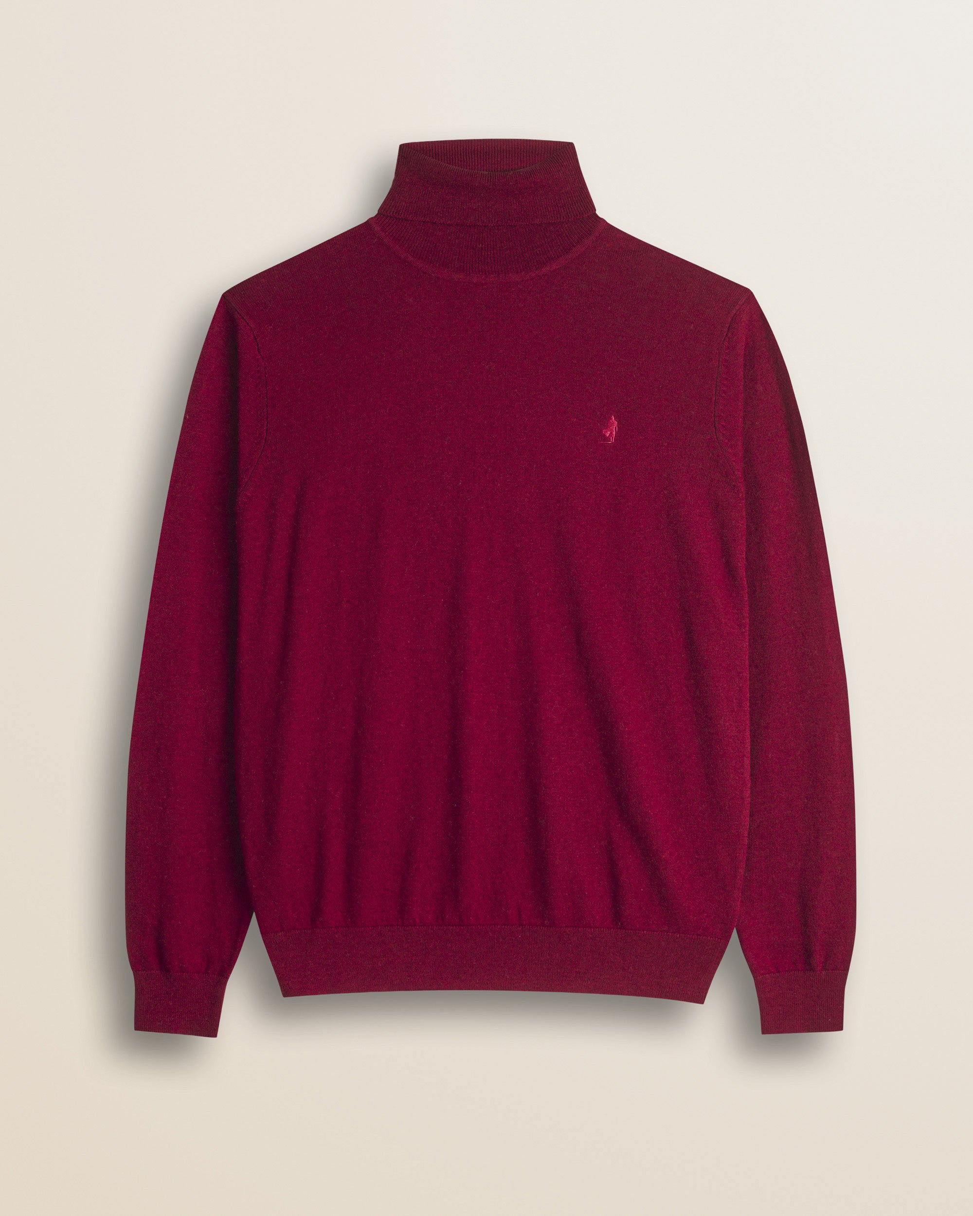Dolcevita in Cotone e Lana  fronte - Merlot