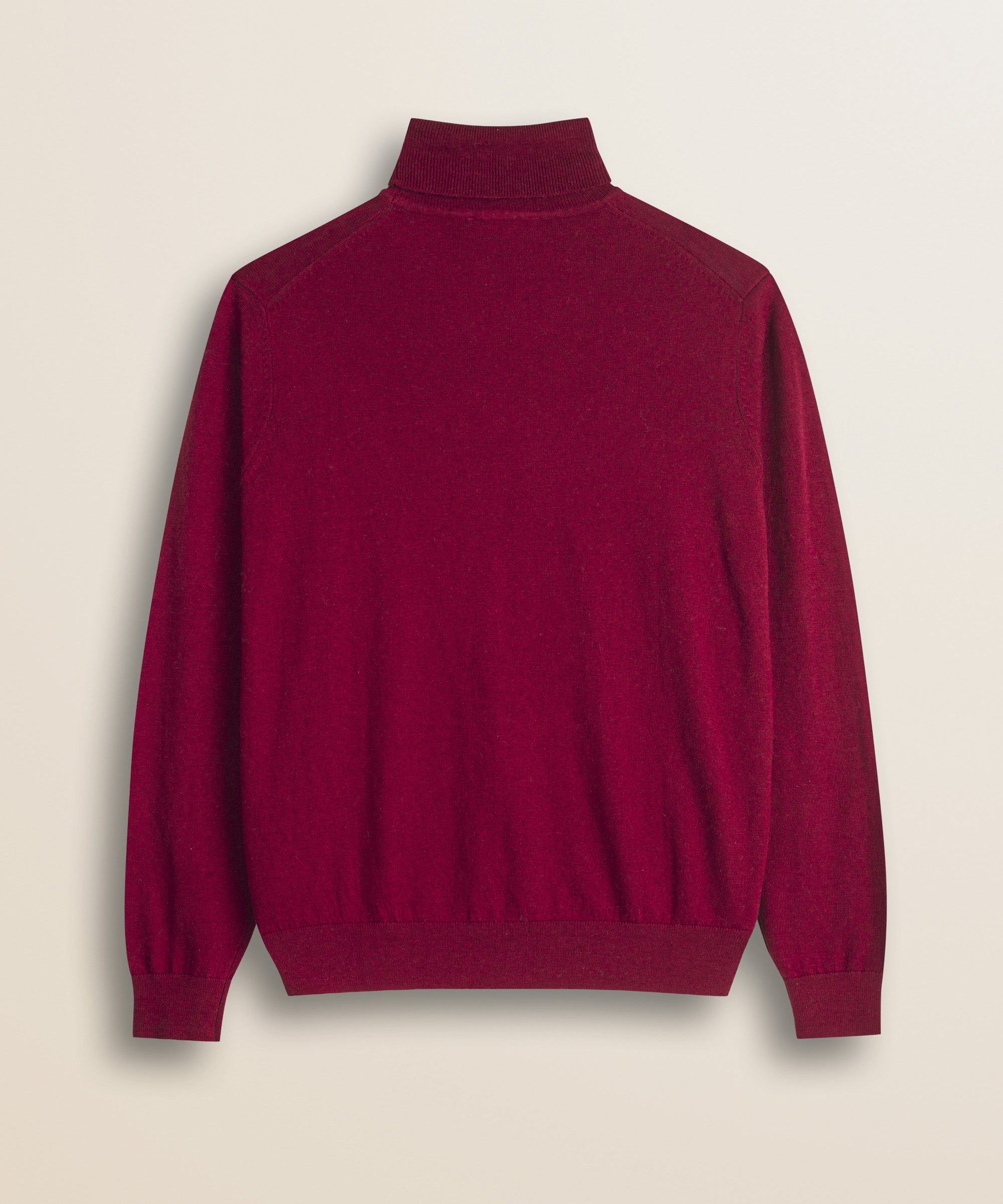 Dolcevita in Cotone e Lana  retro - Merlot