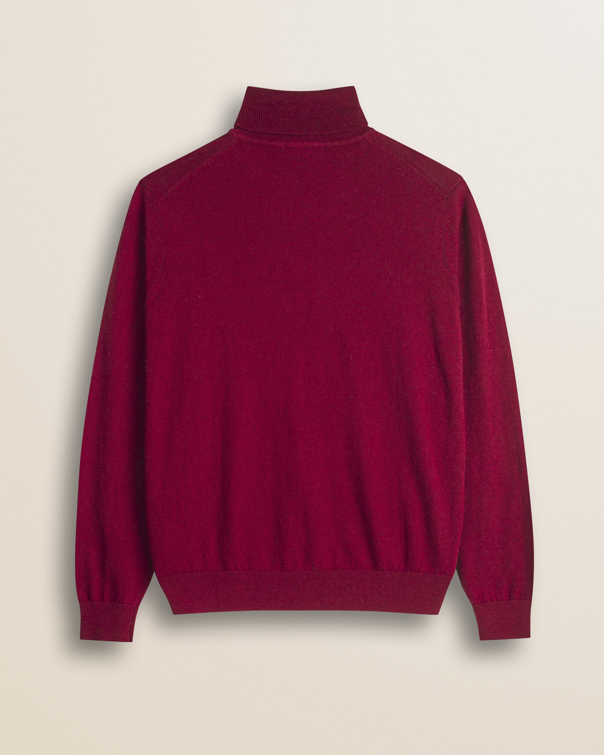 Dolcevita in Cotone e Lana  retro - Merlot