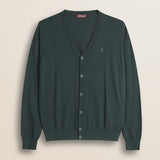 Cardigan in Cotone e Lana con Bottoni  fronte - Ponderosa Pine