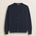Cardigan in Cotone e Lana con Bottoni  fronte - Navy Blue