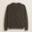 Cardigan in Cotone e Lana con Bottoni  fronte - Chocolate