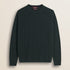 Maglione Girocollo a Trecce in Lambswool  fronte - Ponderosa Pine