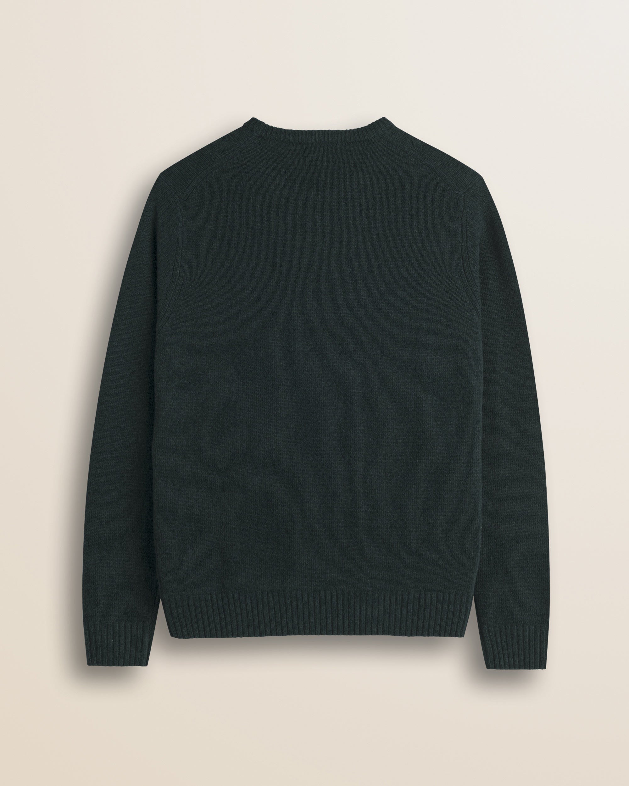 Maglione Girocollo a Trecce in Lambswool  retro - Ponderosa Pine