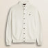 Cardigan in Cotone e Lana Collo in Piedi  fronte - Gardenia