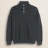 Maglione Camionneur a Costine Acid Wash fronte - Black
