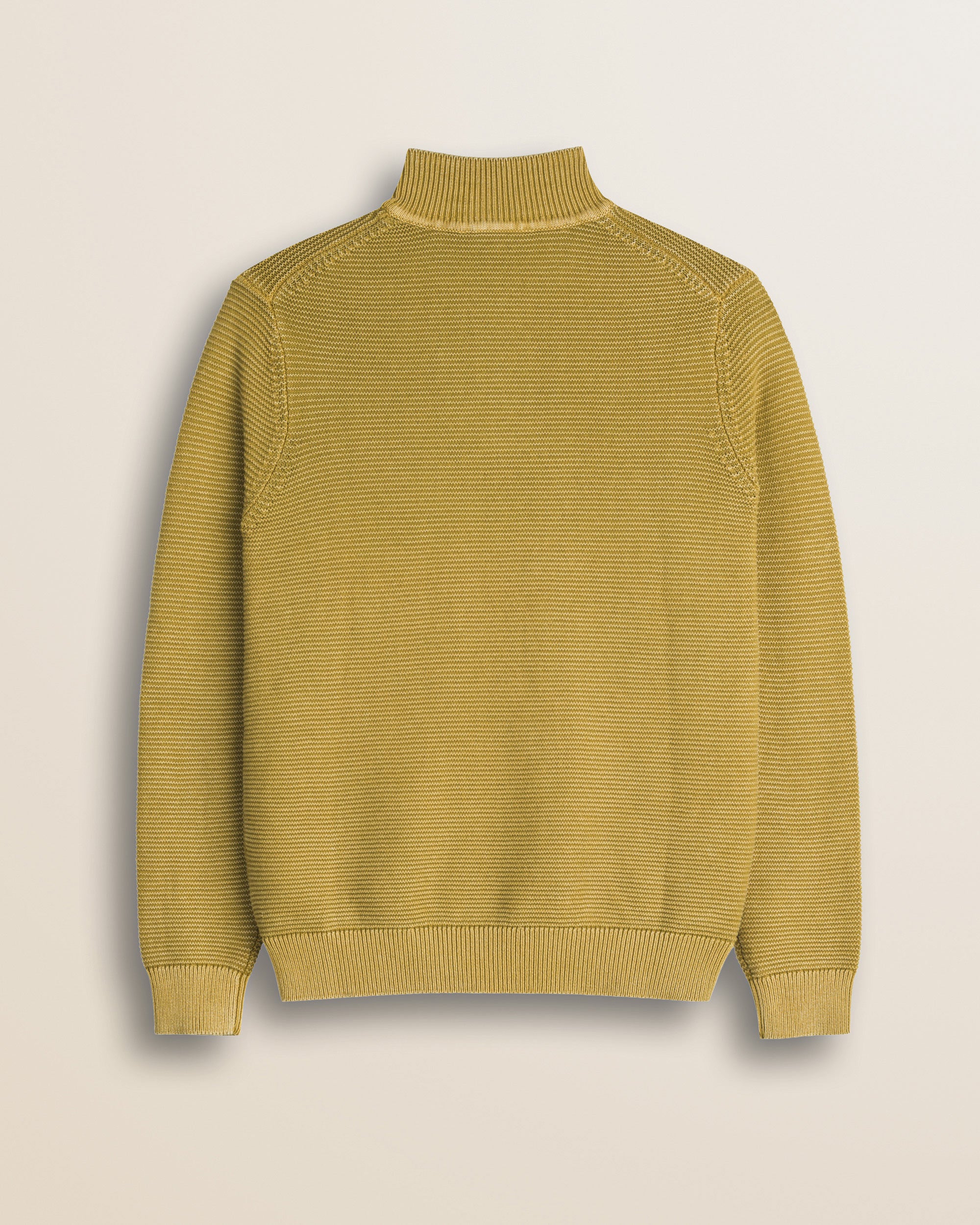 Maglione Camionneur a Costine Acid Wash retro - Chai Tea