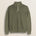 Maglione Camionneur a Costine Acid Wash fronte - Olive Night