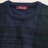 Maglione Girocollo Tartan Black Watch dettaglio - Black Watch Check