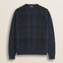 Maglione Girocollo Tartan Black Watch fronte - Black Watch Check