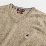 Maglia Collo a V in Misto Lana