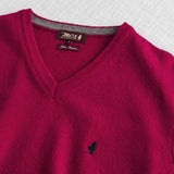 Maglia Collo a V in Misto Lana