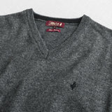 Maglia Collo a V in Misto Lana