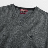 V-Neck Wool Blend Sweater