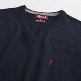 Maglia Collo a V in Misto Lana