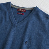 Maglia Collo a V in Misto Lana