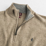 Maglia Mezza Zip in Misto Lana