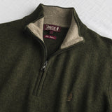 Maglia Mezza Zip in Misto Lana