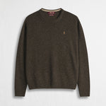 Maglione Girocollo in Misto Lana - Fudge Chocolate