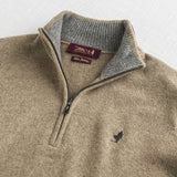 Half Zip Sweater in Wool Blend