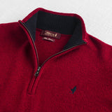 Half Zip Sweater in Wool Blend