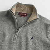 Half Zip Sweater in Wool Blend