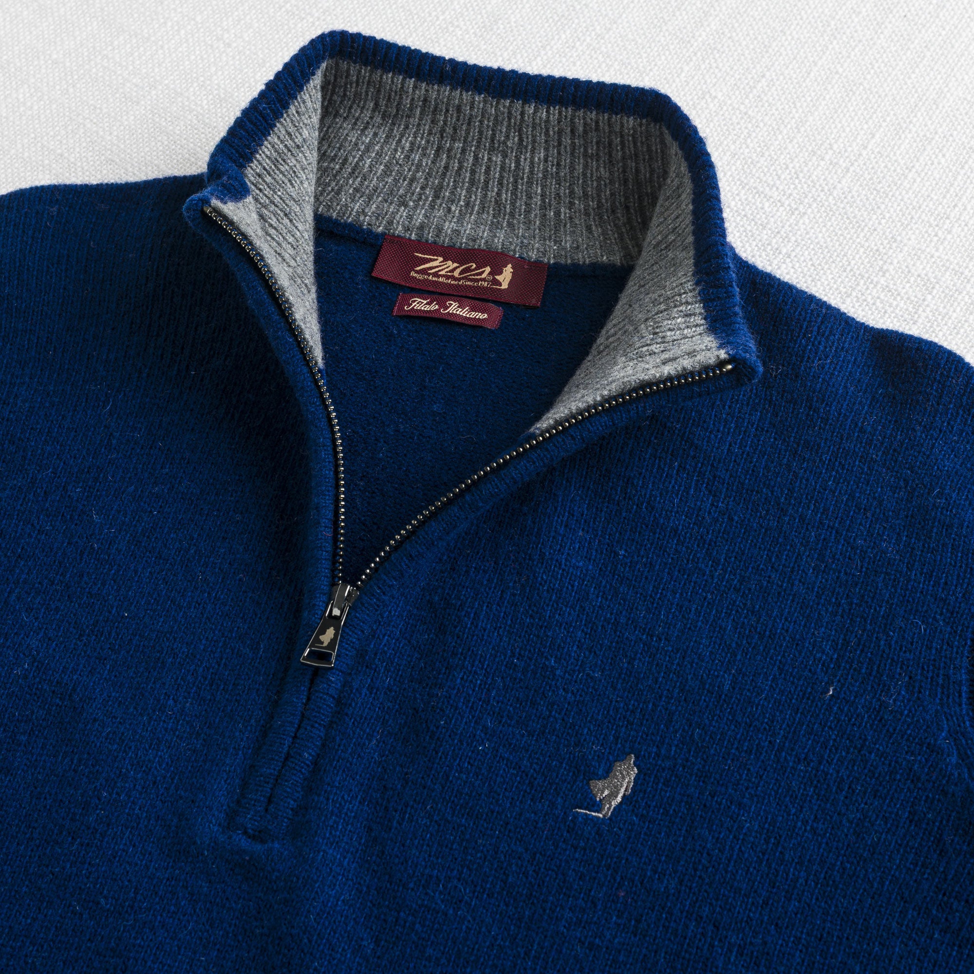 Maglione Uomo Mezza Zip Lambswool Special Event - Burton | La Martina - Foto 8