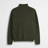 Half Zip Sweater in Wool Blend
