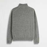Full Zip Sweater in Wool Blend