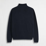 Full Zip Sweater in Wool Blend