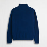 Full Zip Sweater in Wool Blend