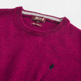 Mouliné Crew Neck Sweater in Wool Blend