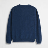 Mouliné Crew Neck Sweater in Wool Blend