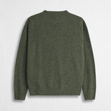 Mouliné Crew Neck Sweater in Wool Blend