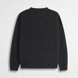 Mouliné Crew Neck Sweater in Wool Blend