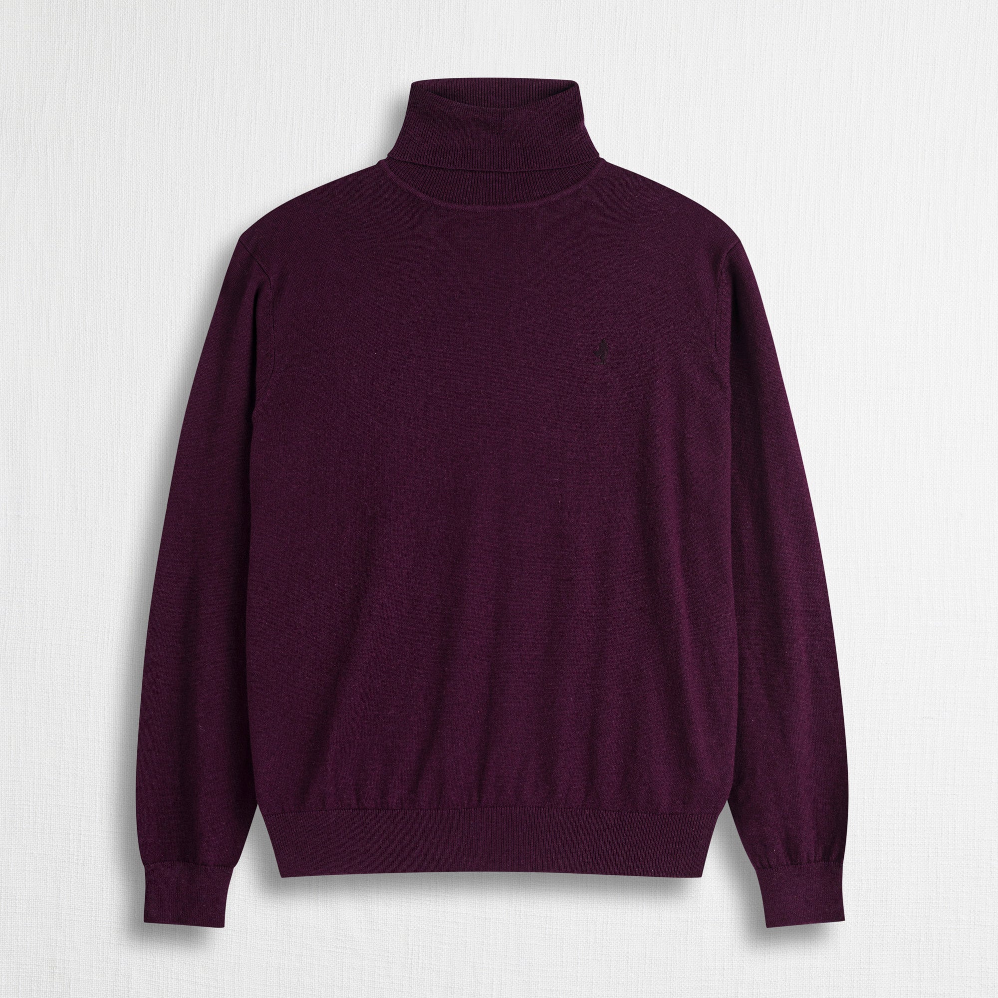 Men's High Neck Cotton and Wool Sweater F/W 25/26 MCS