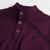 Truck Driver Sweater in Cotton and Wool