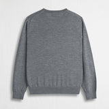 Crew Neck Sweater 100% Merino Wool