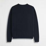 Cable Knit Crew Neck Sweater in Wool Blend