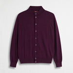 Cardigan in Cotone Lana con Bottoni - Fig