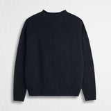 Raglan Crew Neck Sweater in Wool Blend