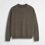 Maglione Girocollo Raglan in Misto Lana - Falcon