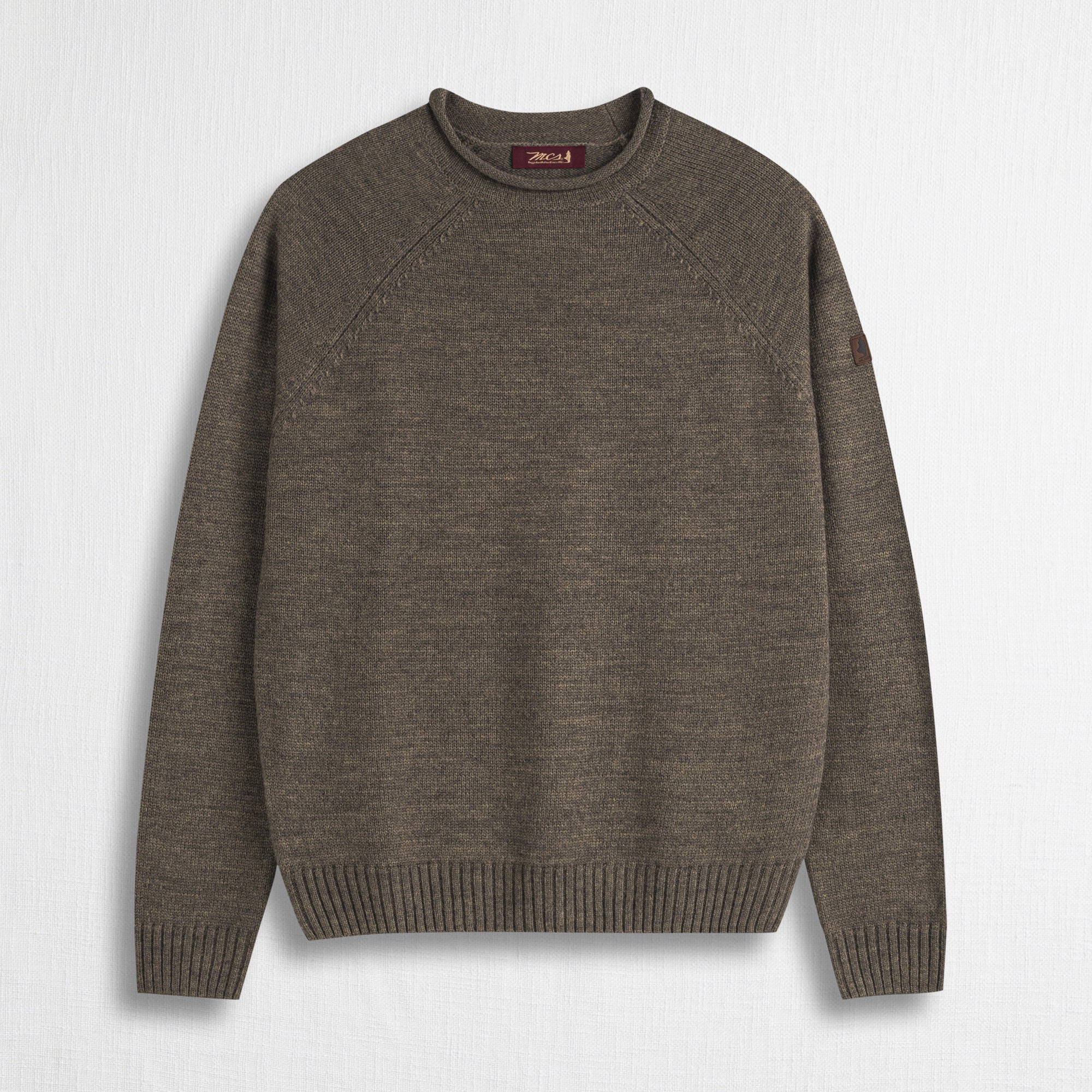 Maglione Girocollo Raglan in Misto Lana - Falcon