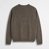 Raglan Crew Neck Sweater in Wool Blend